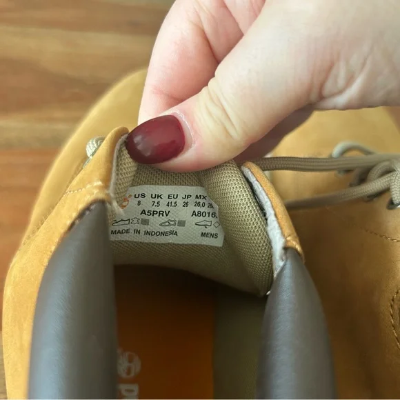 New Timberland Men's Maple Grove Leather Chukka Boots - Picture 7 of 8